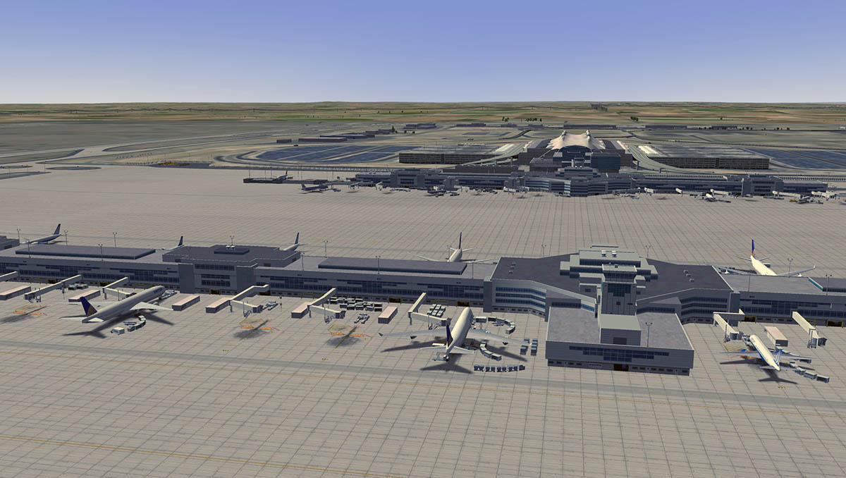 Scenery Review : KDEN - Denver International Airport by Tom Curtis ...