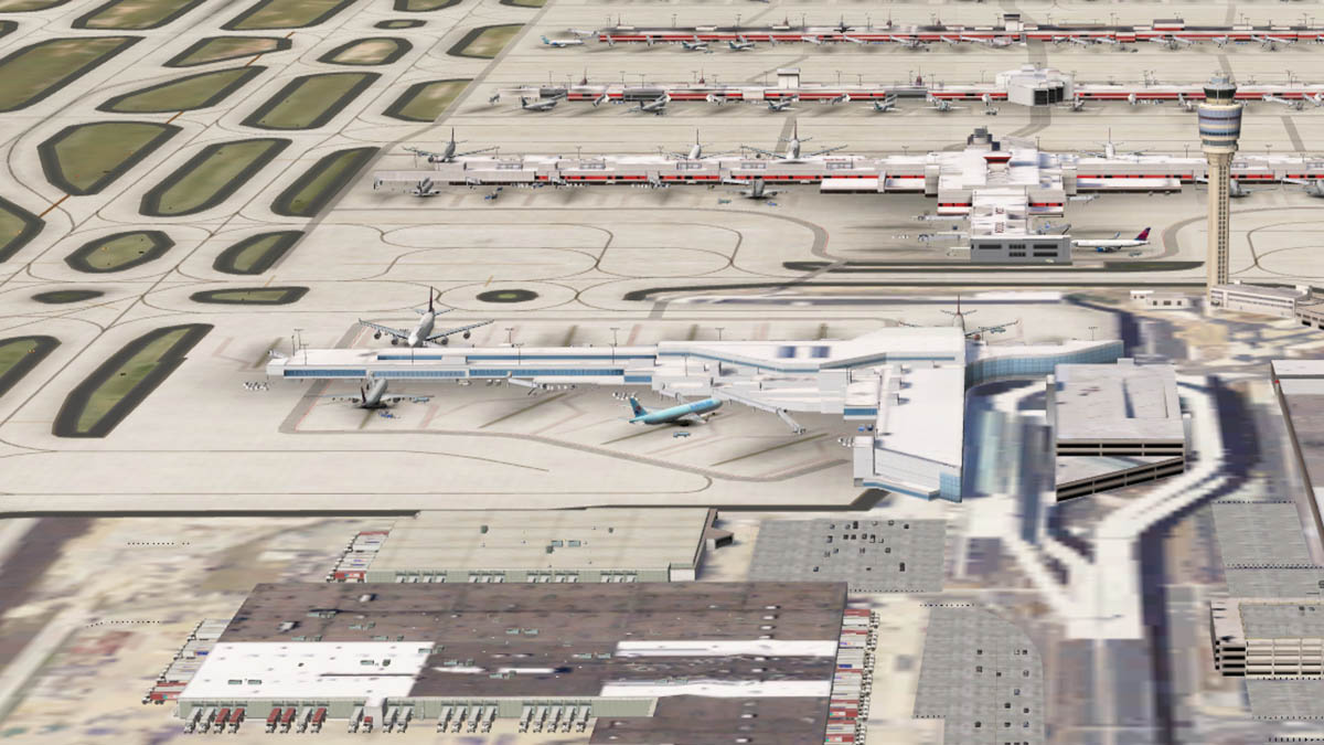Airport Review : KATL - Hartsfield–Jackson Atlanta Intl Airport by Butnaru - Payware Airports ...
