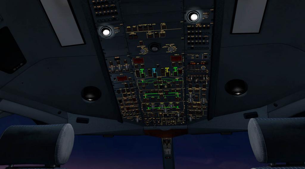 jardesign a330 cockpit lights