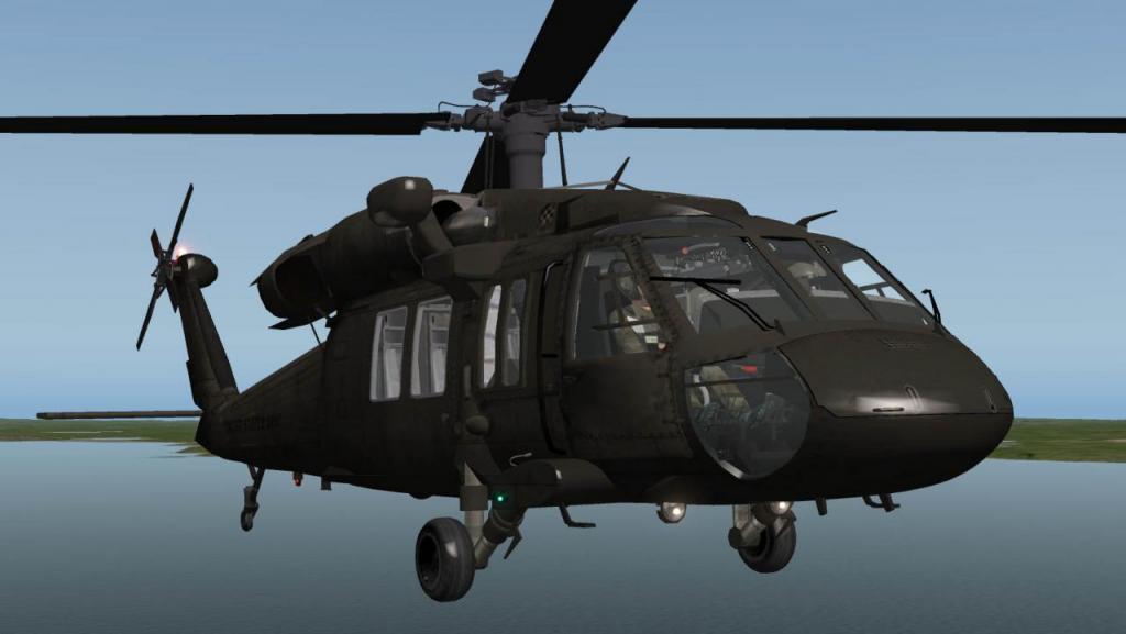 Aircraft Review : UH60 / S70A Black Hawk by BFDG - Helicopter Reviews ...