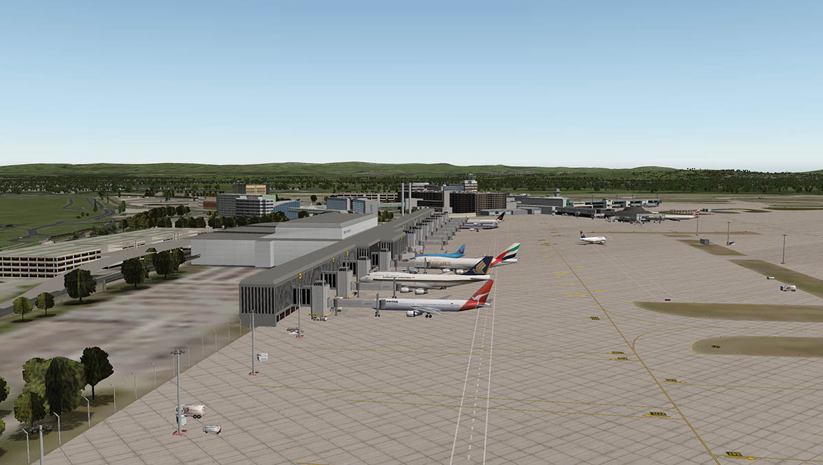 Freeware Scenery Fly-in : EGCC Manchester and EGCB Barton - Freeware ...