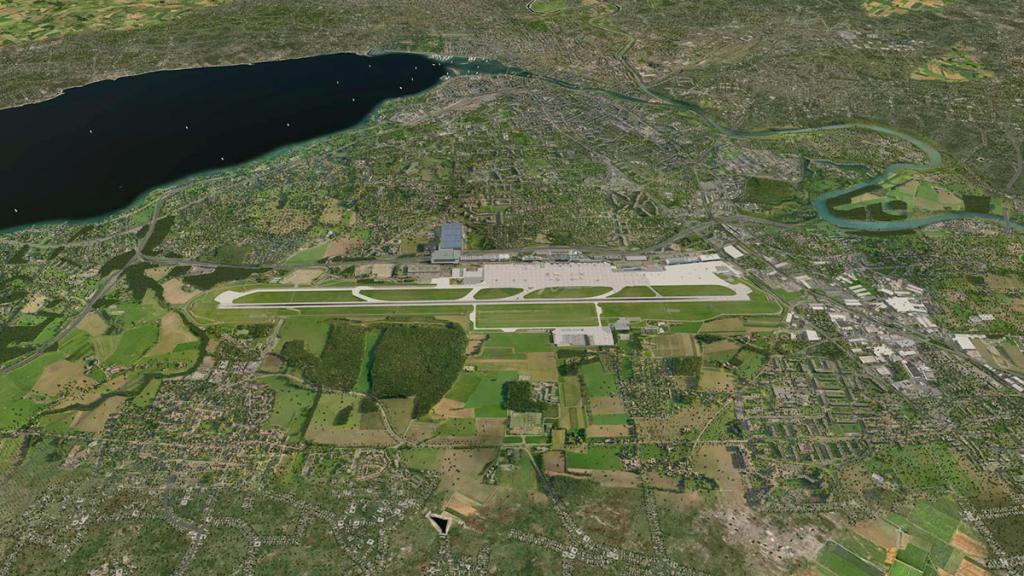 Scenery Review Lsgg Geneva Airport By Pilot Plus Payware Airports And Scenery Reviews X Plane Reviews