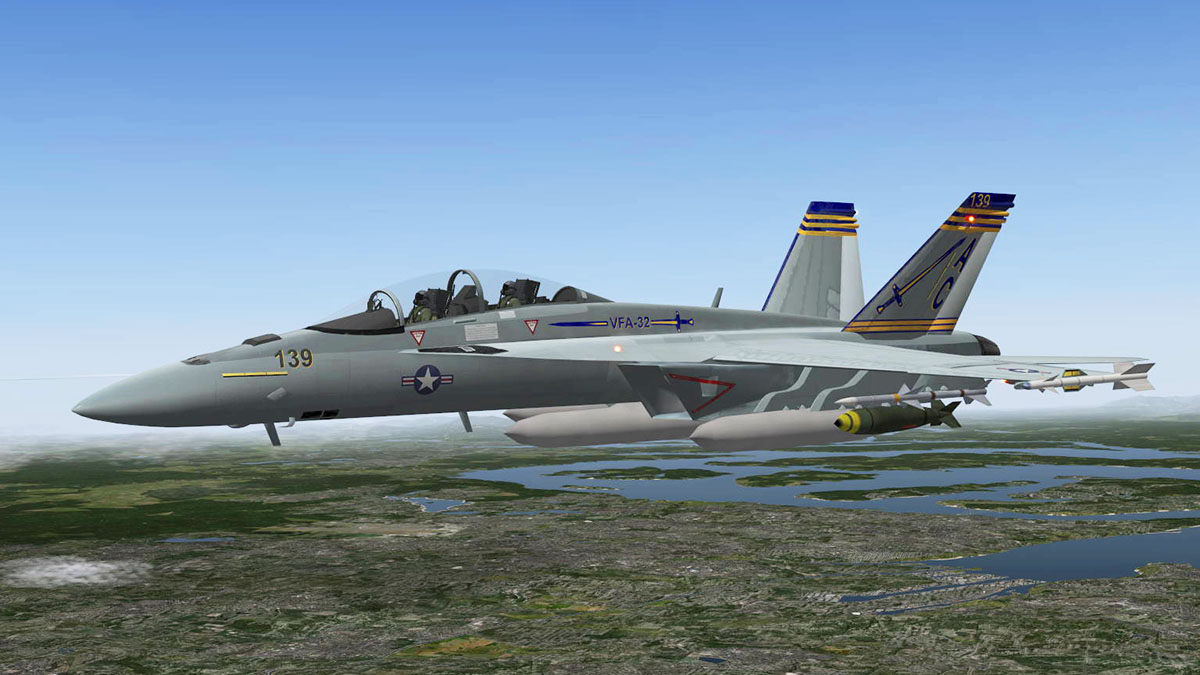 Aircraft Review : F/A 18-F Rhino Super Hornet by Colimata - Military  Aircraft Reviews - X-Plane Reviews