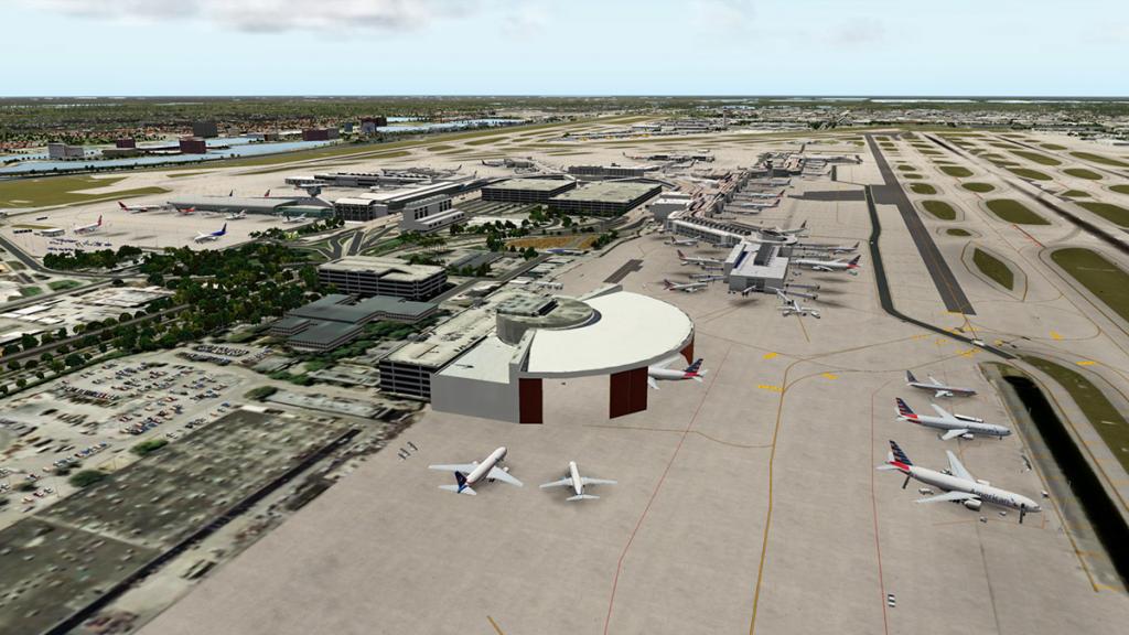 News! - New Scenery Version : KMIA - Miami International v2.0 by Nimbus ...