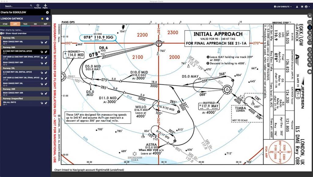 Application Upgrade Navigraph Charts v7.0 XPlane Plugins and