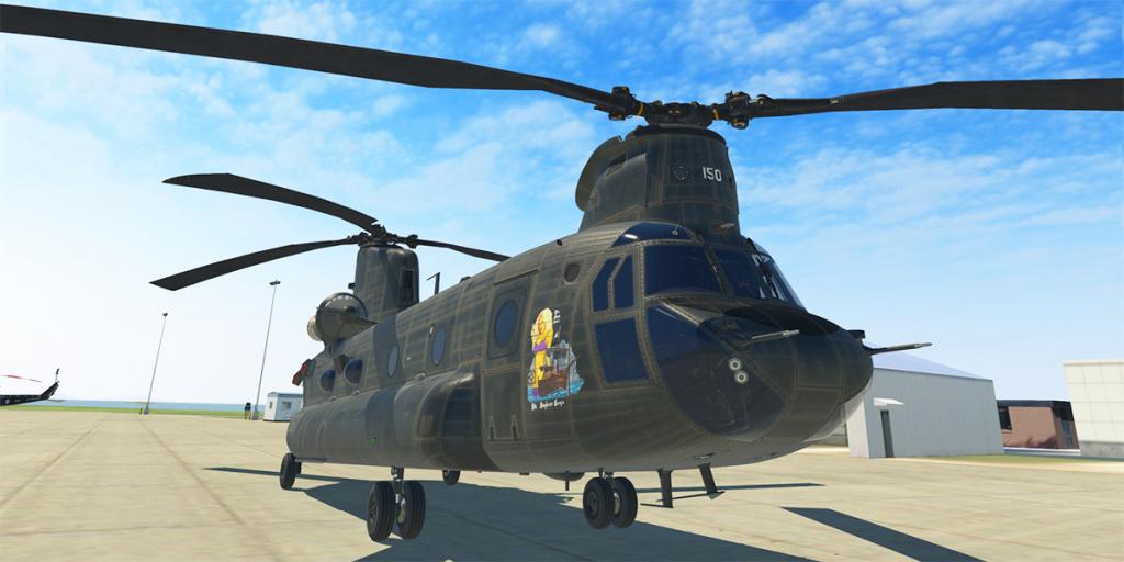 Aircraft Review : Boeing CH47-D Chinook by X-Trident - Helicopter ...