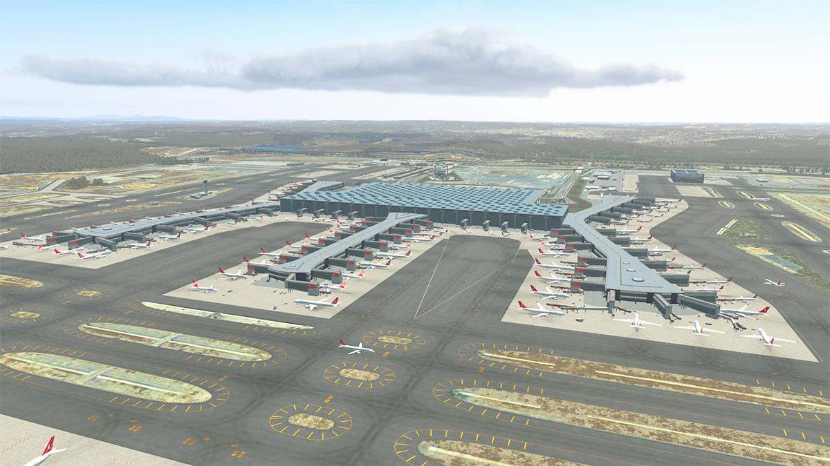 Scenery Review : LTFM - Airport Istanbul XP by Aerosoft - Payware ...