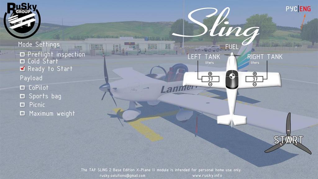 Neuropathie cache Kolonisten Aircraft Review : TAF Sling 2 by Rusky Group - General Aviation Aircraft  Reviews - X-Plane Reviews