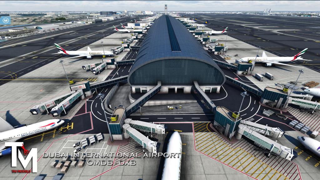 NEWS! - Scenery Released : OMDB- Dubai International Airport By ...