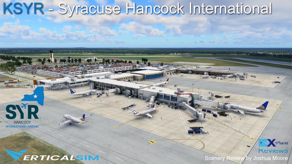 Scenery Review: VerticalSim KSYR - Syracuse Hancock International ...