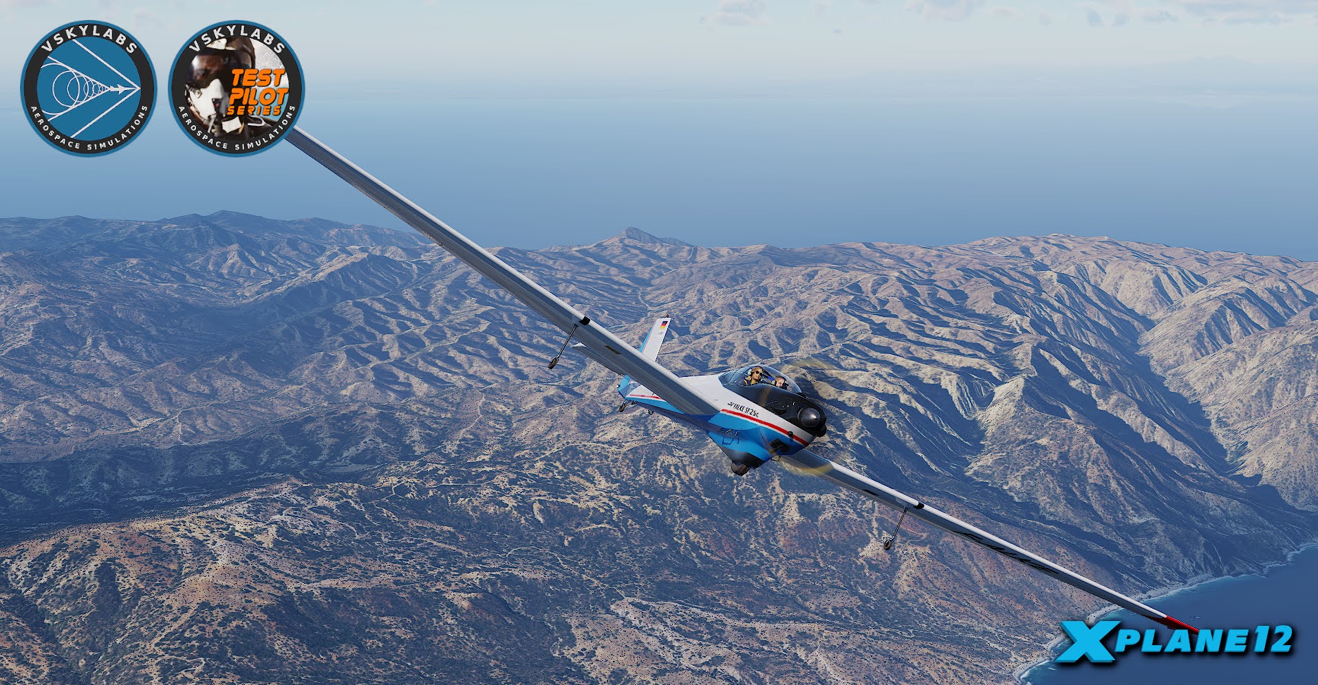NEWS - Aircraft Update : Scheibe SF-25C Falke Project XP12 - v5.0